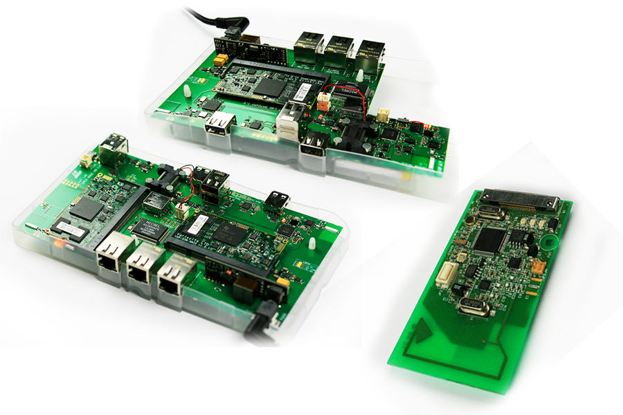 different IoT-LAB nodes