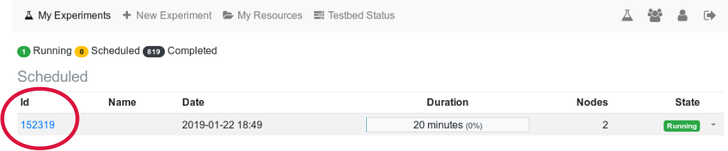 getting-started-experiment-select